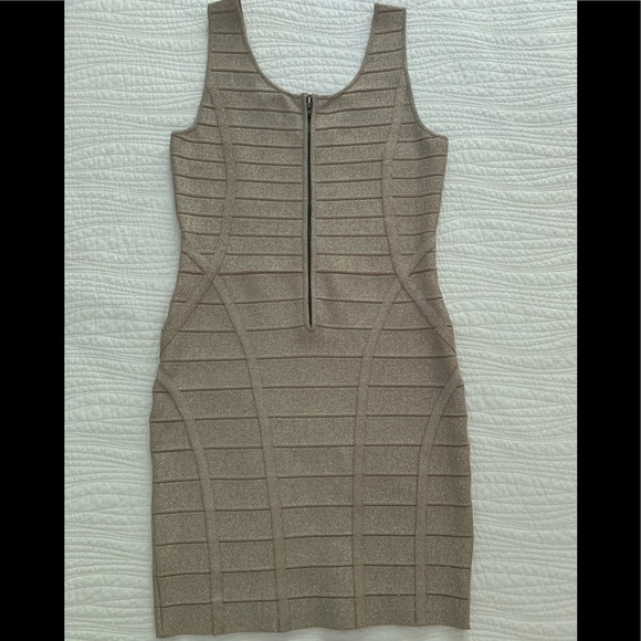 Dress INC size M color gold - Picture 2 of 3